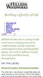 Mobile Screenshot of hillsidewoodworks.com